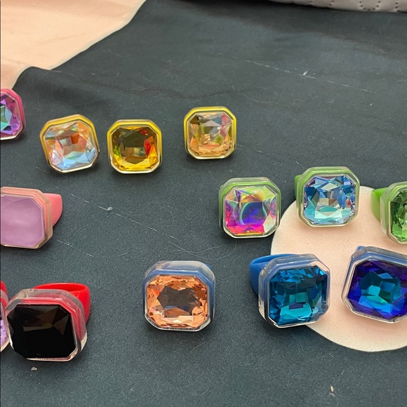 Source Unknown Multicolor Gemstone Rings - Picture 5 of 14